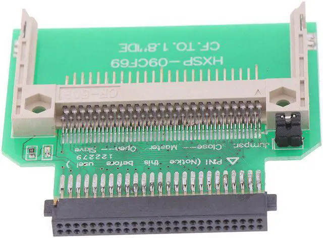 Alt view image 3 of 3 - Flash CF To 1.8" IDE 50 Pin Converter Adapter Hard Drive Riser Card Adaptator
