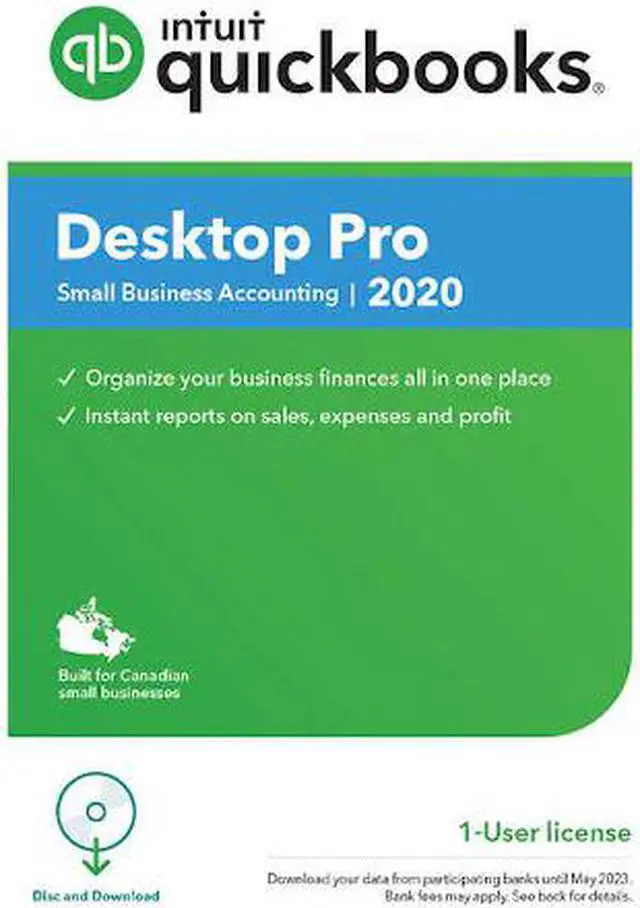 Main image of QuickBooks Desktop Pro 2020 - 1 User License