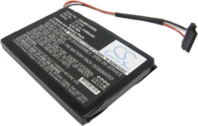 Alt view image 2 of 16 - 1100mAh Li-ion M1100 Battery for Magellan RoadMate 1470, 1440, 1445T, 1475T