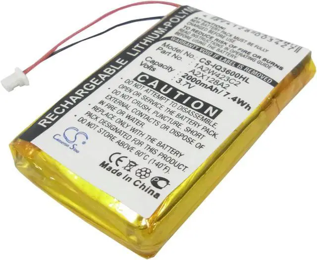 Main image of 2000mAh Battery for Garmin iQue 3200, 3600, 3600a, 1A2W423C2, A2X128A2