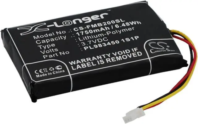 Alt view image 2 of 10 - 1750mAh battery for Falcom Mambo 2 p/n PL983450 1S1P