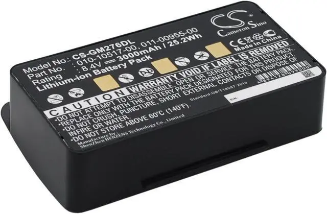 Alt view image 2 of 9 - "3000mAh battery for Garmin GPSMAP 276 GPSMAP 276c GPSMAP 296