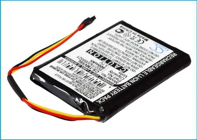 Alt view image 2 of 14 - 900mAh battery for TomTom ONE IQ, V5, 4EK0.001.01 (6027A0089521)