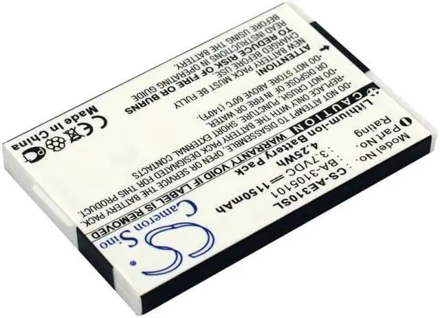 Alt view image 2 of 11 - Cameron Sino Battery for Acer E300, E305, E310, E360 (P/N BA-3105101)