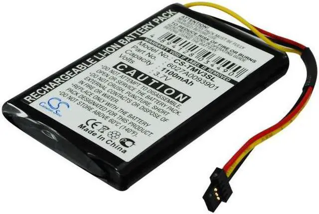 Alt view image 3 of 14 - 1100mAh Battery for TomTom XL IQ V3 4EM0.001.01 N14644, p/n: TomTom 6027A0093901