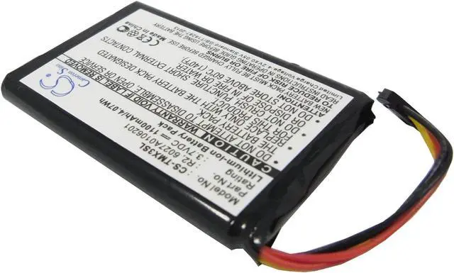 Alt view image 2 of 15 - 1100mAh Battery for TomTom 1EP0.029.01, XXL IQ Routes, 4EP0.001.02, 6027A0106201
