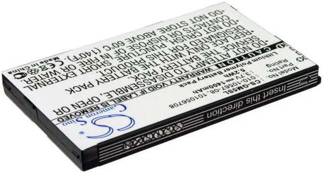 Alt view image 4 of 15 - 1400mAh Battery for Garmin iQue M5, 101056708, 010-10567-08 NEW