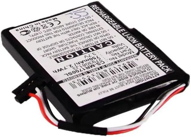 Alt view image 2 of 16 - 750mAh Battery for Magellan RoadMate 1700