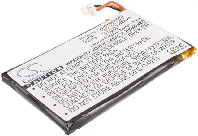 Alt view image 2 of 10 - 1500mAh H603759-1S1P Battery for Bushnell Yardage Pro XGC, Yardage Pro XGC Plus, 368350