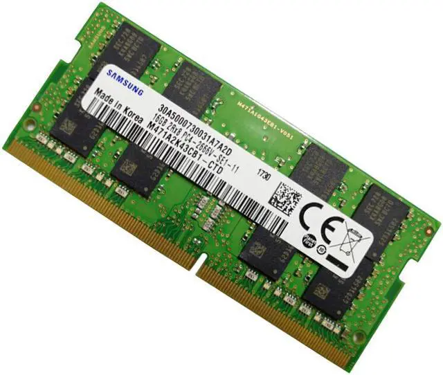 Alt view image 2 of 5 - SAMSUNG 16G 260pin DDR4 SO-DIMM 2Rx8 DDR4 2666MHz (PC4 21300) 1.2V CL19 Laptop Ram Memory