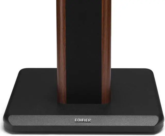 Alt view image 4 of 6 - Edifier S2000MKIII Speaker Stands 2 Heavy Duty Hollowed Stands-Wood Grain