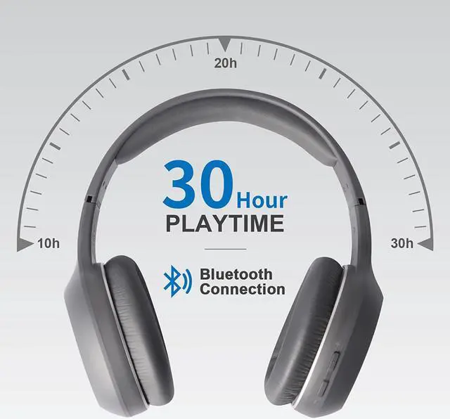 Alt view image 6 of 7 - Edifier W600BT Bluetooth 5.1 Stereo Headphones Over-Ear
