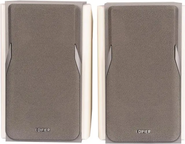 Alt view image 3 of 7 - Edifier R1380DB Active Bluetooth Bookshelf Speakers - Optical/Coaxial Input - 2.0 Wireless Studio Monitor Speaker - 42W RMS - White