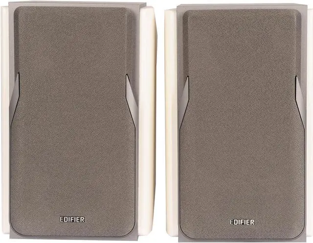 Alt view image 3 of 6 - Edifier R1380T Powered Bookshelf Speakers, 2.0 Stereo Active Near Field Monitors, Studio Monitor Speaker, 42 Watts RMS - White (Pair)