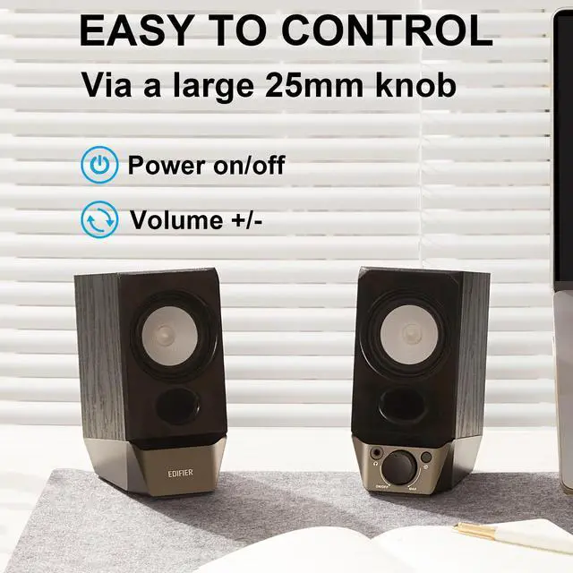 Alt view image 3 of 6 - Edifier R19BT USB Powered Computer Speaker System with Bluetooth