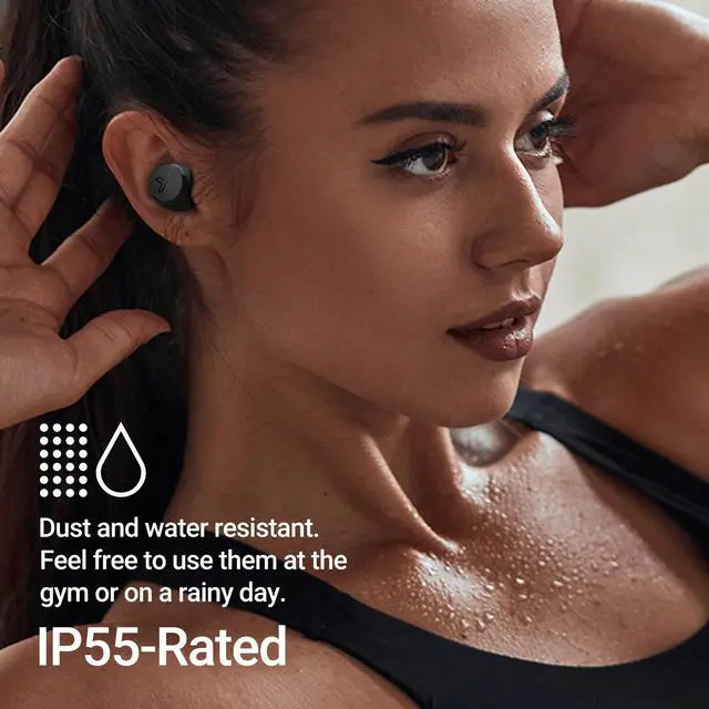 Alt view image 7 of 7 - Edifier X3s True Wireless Stereo Earbuds, IP55 Bluetooth Headphones, 28H Playtime in-Ear Earphones with Charging Case for Phone Sports - Black