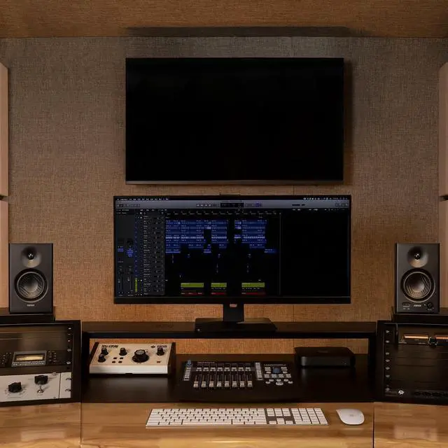 Alt view image 6 of 6 - Edifier MR4 Powered Studio Monitor Speakers, 4" Active Near-field Monitor Speaker - Black (Pair) - Refurbished