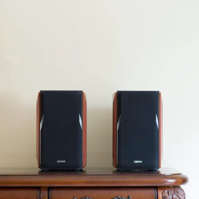 Alt view image 7 of 7 - Edifier P17 Passive Bookshelf Speakers - 2-way Speakers With Built-in Wall-Mount Bracket - Perfect For 5.1, 7.1 or 11.1 Side / Rear Surround Setup - Pair - Needs Amplifier or Receiver to Operate