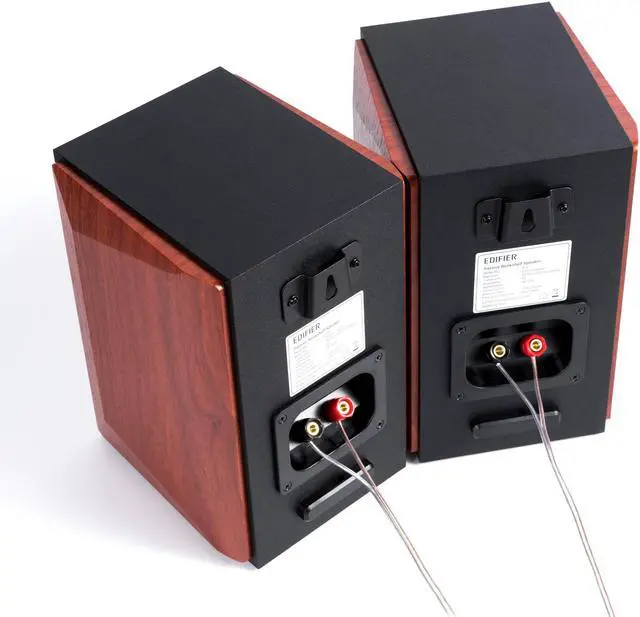 Alt view image 4 of 7 - Edifier P17 Passive Bookshelf Speakers - 2-way Speakers With Built-in Wall-Mount Bracket - Perfect For 5.1, 7.1 or 11.1 Side / Rear Surround Setup - Pair - Needs Amplifier or Receiver to Operate