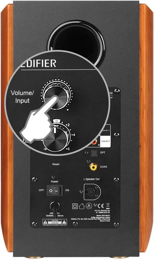 Alt view image 4 of 7 - Edifier S1000W WiFi Audiophile Active Bookshelf 2.0 Speakers - Pair (Certified Refurbished)