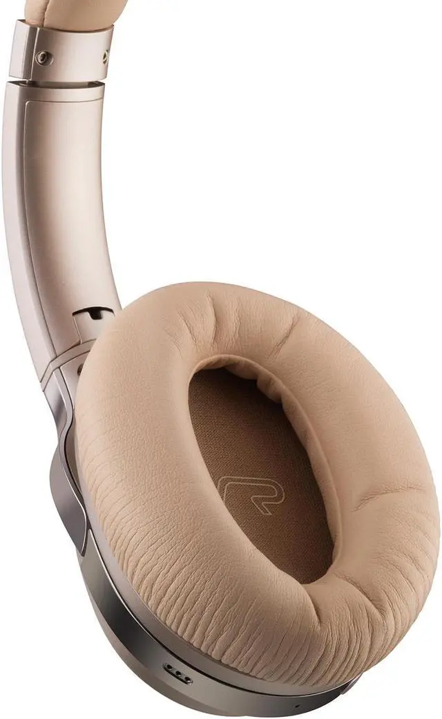 Alt view image 3 of 7 - Edifier W860NB Active Noise Cancelling Over-Ear Bluetooth aptX Headphones with Smart Touch - Gold(Certified Refurbished)