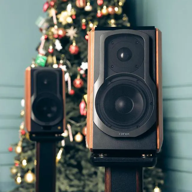 Alt view image 7 of 7 - Edifier S1000W WiFi Audiophile Active Bookshelf 2.0 Speakers - Pair (Certified Refurbished)