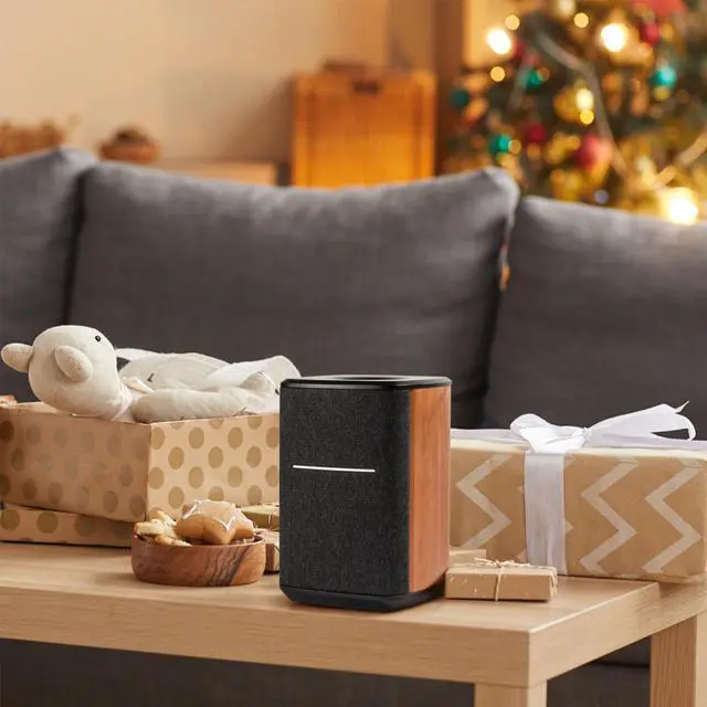 Alt view image 7 of 7 - Edifier Wifi Smart Speaker without Microphone, works with Alexa, supports AirPlay 2, Spotify Connect, 40W RMS One-Piece Wi-Fi and Bluetooth Sound System, No Mic, MS50A(Certified Refurbished)