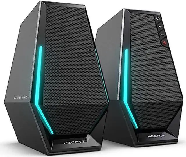 Main image of Edifier G1500 Computer Speakers, Hecate Gaming Speakers with RGB, Bluetooth 5.3, USB Input, 3.5mm AUX Input Supported, Black
