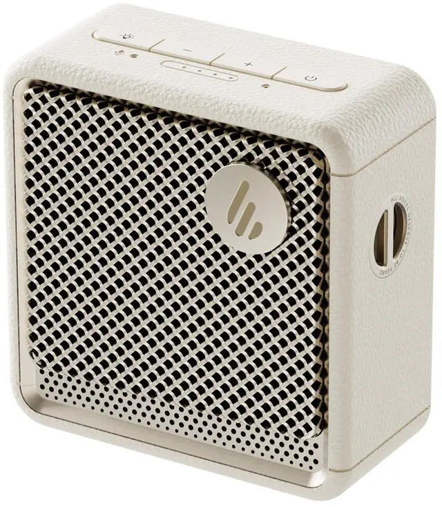 Alt view image 2 of 6 - Edifier Portable Bluetooth Speaker with IP67 Waterproof & Dustproof, 12 Hours Playtime, Wireless Connectivity for Home Office Outdoor - White