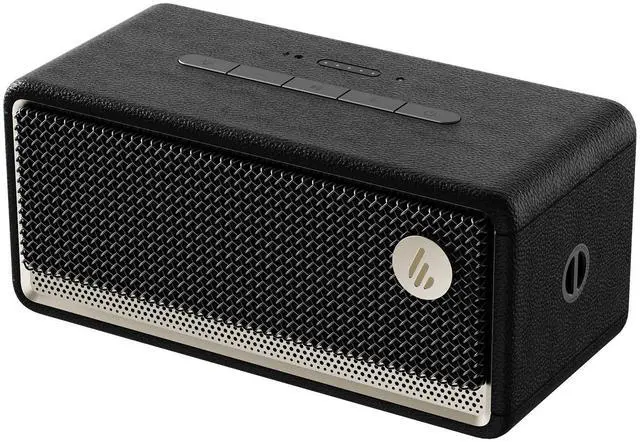 Alt view image 2 of 6 - Edifier Bluetooth Speaker, Portable with Stereo Pairing, IP66 Dustproof & Waterproof 9H Playtime BT5.4 34W RMS Dual Device Connection Ambient Light for Home Party Outdoor Beach  Black