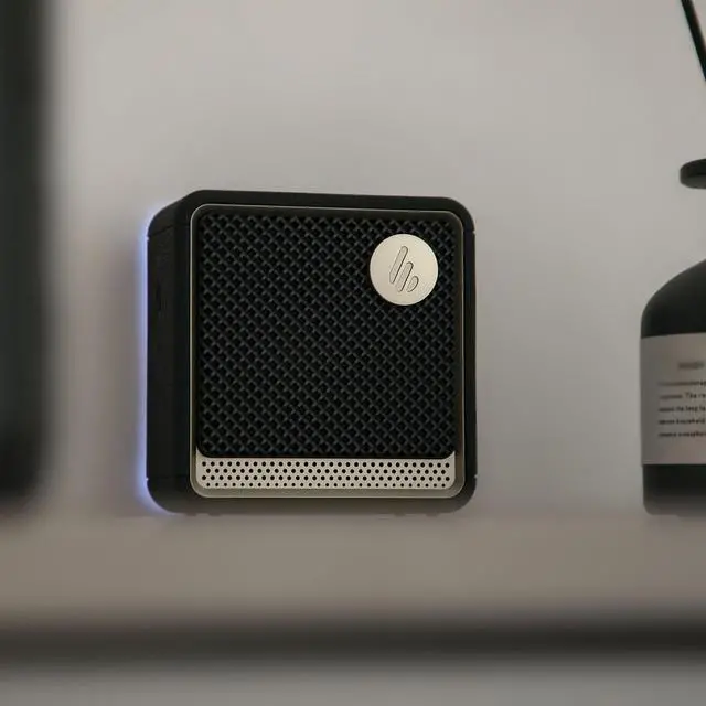 Alt view image 5 of 6 - Edifier Portable Bluetooth Speaker with IP67 Waterproof & Dustproof, 12 Hours Playtime, Wireless Connectivity for Home Office Outdoor - Black