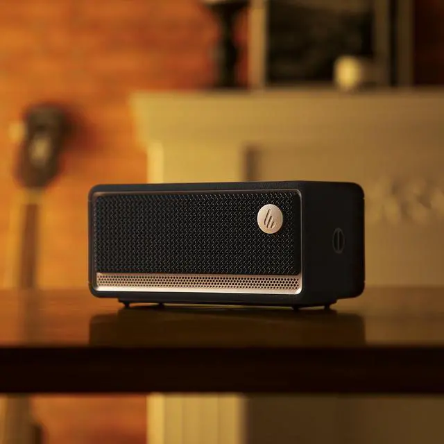 Alt view image 4 of 6 - Edifier Bluetooth Speaker, Portable with Stereo Pairing, IP66 Dustproof & Waterproof 9H Playtime BT5.4 34W RMS Dual Device Connection Ambient Light for Home Party Outdoor Beach  Black