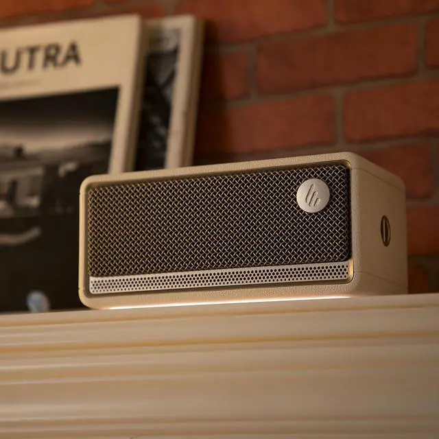 Alt view image 5 of 6 - Edifier Bluetooth Speaker, Portable with Stereo Pairing, IP66 Dustproof & Waterproof 9H Playtime BT5.4 34W RMS Dual Device Connection Ambient Light for Home Party Outdoor Beach  White