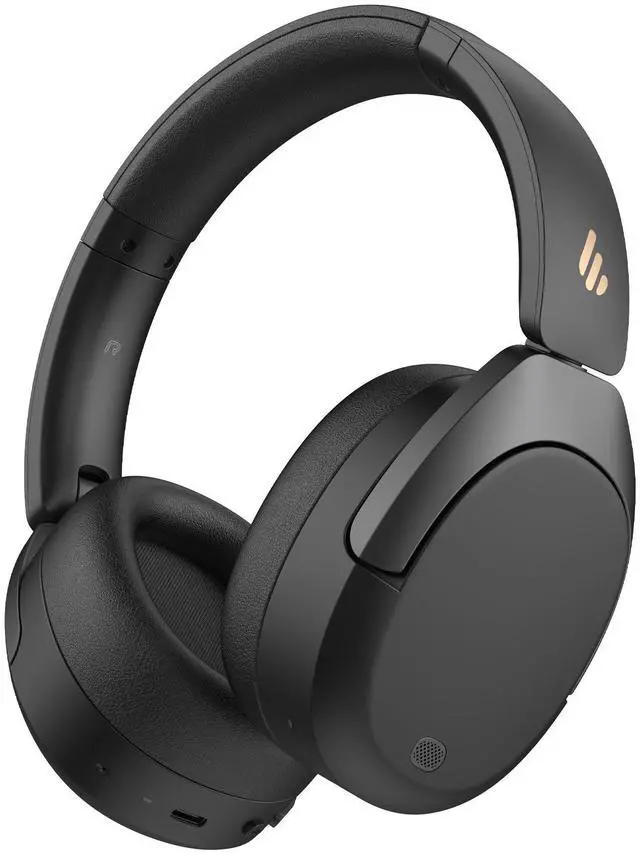 Main image of Edifier W830NB Active Noise Cancelling Wireless Over-Ear Headphones, Foldable Lightweight Bluetooth Headset with Hi-Res Audio, Dual Device Connection, 94 Hours Playtime Fast Charging - Black