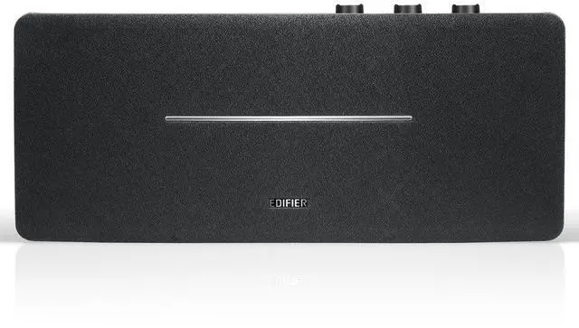 Alt view image 2 of 5 - Edifier D12 Tabletop Speaker - Integrated Desktop Stereo Bluetooth Speaker - Wireless Computer Speaker for Desktop Use- 70 Watts RMS with Subwoofer Line Out - Black