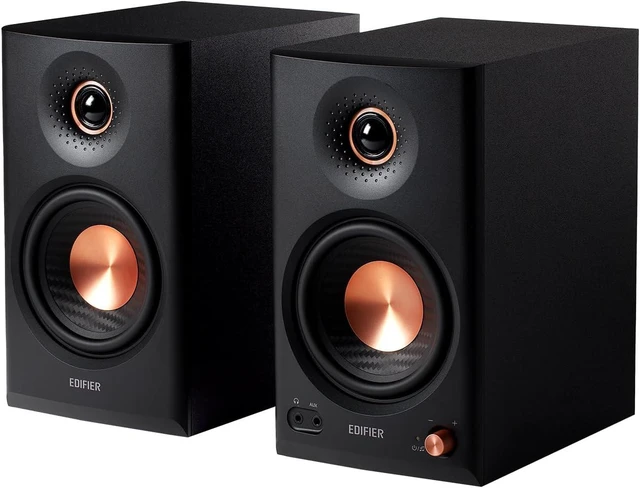 Main image of Edifier MR4.5 Bi-Amped Studio Monitor, 80W RMS Bookshelf Speakers - Black