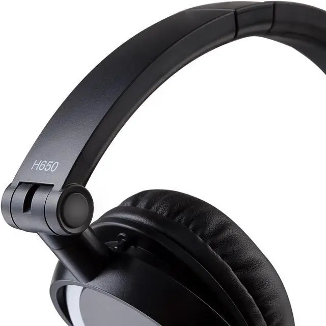 Alt view image 3 of 13 - Edifier H650 Headphones - Hi-Fi On-Ear Foldable Noise-Isolating Stereo Headphone, Ultralight and Tri-fold Portable - Black White Orange Blue Violet/Purple Pink