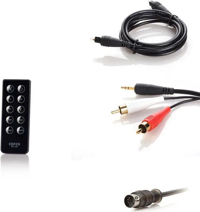 Alt view image 4 of 15 - Edifier R2000DB Powered Bluetooth Bookshelf Speakers - Near-Field Studio Monitors - Optical Input - 120 Watts RMS - Wood