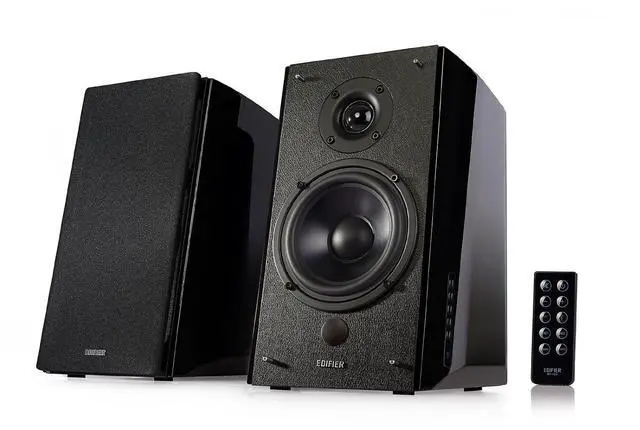 Main image of Edifier R2000DB Powered Bluetooth Bookshelf Speakers - Near-Field Studio Monitors - Optical Input - 5 inch Subwoofer - 120 Watts RMS - Black