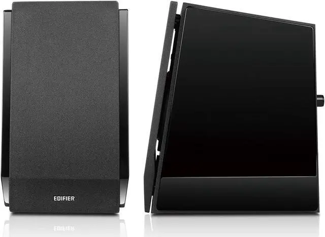 Alt view image 3 of 20 - Edifier R1850DB Active Bookshelf Speakers with Bluetooth and Optical Input - 2.0 Studio Monitor Speaker - Built-in Amplifier with Subwoofer Line Out