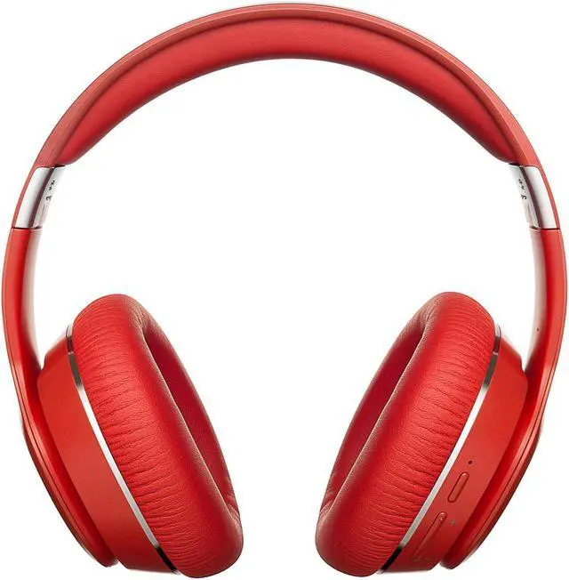 Alt view image 3 of 11 - Edifier W820BT Bluetooth Headphones - Foldable Wireless Headphone with 80-hour Long Battery Life - Red