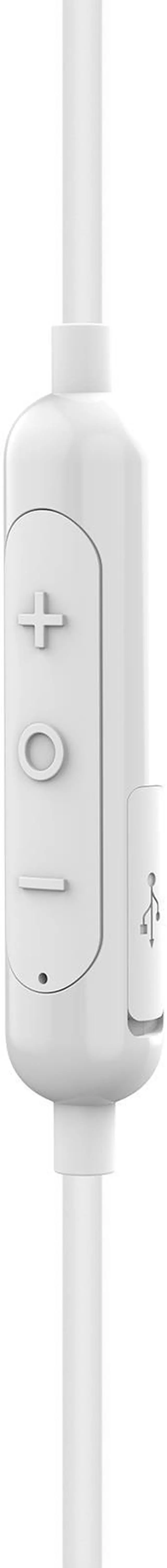 Alt view image 4 of 5 - Edifier W295BT Plus IPX5 Water Resistant Bluetooth Earphones Volume and Playback Controls - White