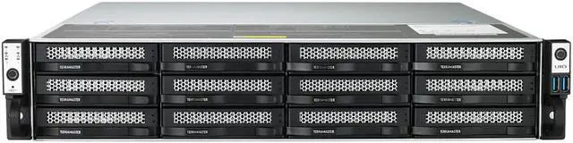 Main image of TERRAMASTER U12-423 2.5GbE NAS Rackmount 2U 12-Bay High Performance DiskStation for SMB with N5105/5095 Quad-core CPU, 4GB DDR4 Memory, 2.5GbE Port x 2, Network Storage Server (Diskless)