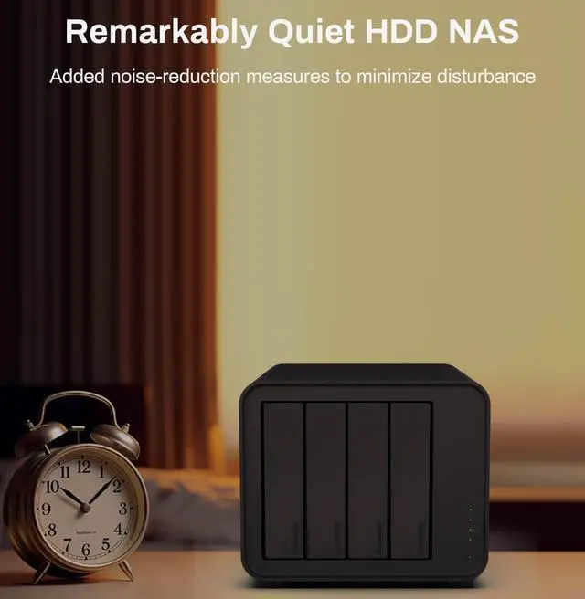 Alt view image 7 of 7 - TERRAMASTER F4-424 Pro NAS Storage - 4Bay Core i3-N305 8-Core 8-Thread CPU, 16GB DDR5 RAM, 2.5GbE Port x 2, Network Attached Storage Peak Performance for Business (Diskless)