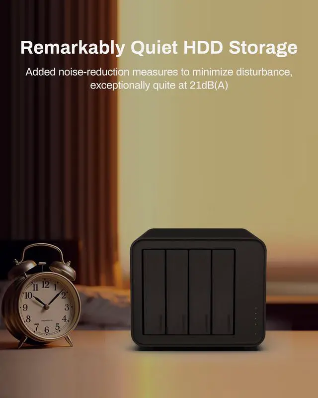 Alt view image 6 of 7 - TERRAMASTER D4-320 External Hard Drive Enclosure - 4bay USB 3.2 Gen2 10Gbps Type-C USB Storage Hot Swappable Plug and Play (Diskless)
