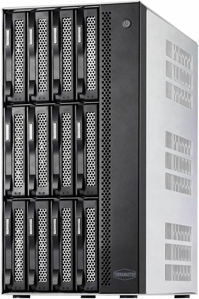 Main image of TERRAMASTER T12-500 Pro NAS Storage - 12Bay Core i7 1255U 10-Cores 12-Threads CPU, 16GB DDR5 RAM, Dual 10GbE Ports, Network Attached Storage Peak Performance for Business (Diskless)