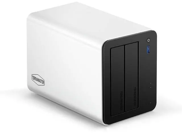 Main image of TERRAMASTER F2-425 Plus NAS Storage - 2Bay Intel N95 Quad-Core CPU, 8GB RAM DDR, 5GbE LAN x 2, M.2 Slot x 3, Network Attached Storage for Teamwork, Multimedia Server (Diskless)
