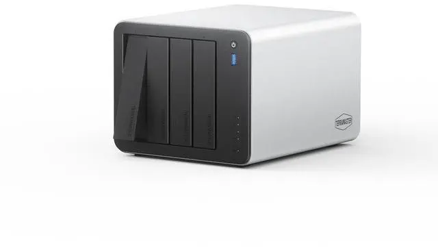 Main image of TERRAMASTER F4-425 Pro - 4Bay, Intel N350 8-Core, 16GB DDR5, 5GbE LAN x 2, M.2 Slot x 3, AI-Native OS TOS 7, OpenClaw Supported, Network Attached Storage for Multimedia and Virtualization (Diskless)