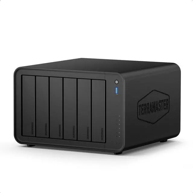 Main image of TERRAMASTER F6-425 Pro NAS Server, Intel Core i3-1315U, 8GB DDR5 | 10GbE LAN x 2, TB4 Port x 2, AI-Native OS TOS 7, OpenClaw Supported, Network Attached Storage for Creators (Diskless)