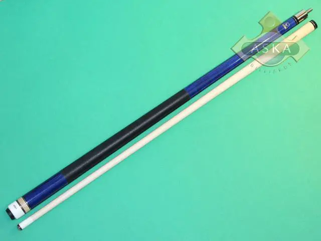 Alt view image 4 of 5 - Set of 4 Aska L2 Billiard Pool Cues, 58" Hard Rock Canadian Maple, 13mm Leather Tip, Mixed Weights, L2S4